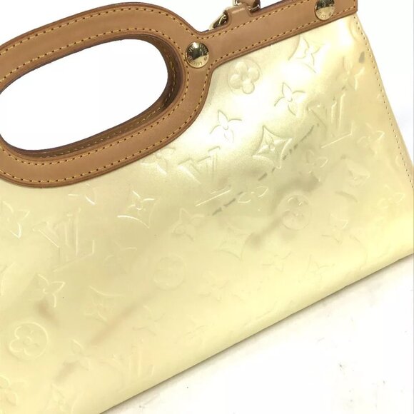 LOUIS VUITTON M91374 MonogramVernis Roxbury Drive Bag Handbag 2WAY Shoulder Bag - Picture 5 of 16